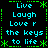 Pixelated text and symbols arranged in a on a black background with cyan and green elements