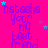 A vibrant pink background features repeated purple text reading 'natascha Your my best friend' with scattered cyan and purple stars.