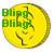 A circular yellow icon with green text reading "BFF" repeated twice, featuring a pixelated face outline and dark brown border.
