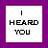 Pixelated text and hand gesture icons on a purple background with white