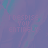 Pixelated text fragments animate across a purple-blue gradient background, forming partial words like 'DISP', 'ESPI', and 'ENTIRELY' in light blue and white.