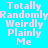 Pixelated text on cyan background with magenta highlight bars shifting across words in four quadrants.