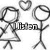 Black-and-white stick-figure animation with two figures, hearts, and partial text overlays.