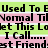 Pixelated text on alternating green and pink horizontal stripes with partial visible names.