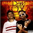 Pixelated image of two people standing together against a red and yellow background with text overlays.