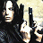 A pixelated figure holds a pistol, with 'UNDERWORLD' text below in blue gradient. The image has two color variations: warm-toned and cool-toned.