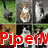 six distinct buddy icon images with text overlays, featuring animals, a heart symbol, and character references
