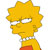 Pixelated yellow cartoon character with spiky hair, side profile view showing closed eyes and a neutral mouth expression.