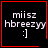 Four identical black square with red borders display white text and a smiley face, one shows a small red heart symbol in the bottom-right corner of its border
