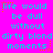Cyan text on bright pink background reads 'life would be dull without dirty blond moments' with orange star-like sparkles, repeated in a pattern
