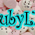 A static image with four distinct sections: top-left shows partial text 'ubyL' over a pink floral background, top-right displays blue letters 'IS' on a brown textured surface, bottom-left features red text 'e Be' overlaid on yellow cartoon characters, and the bottom-right is empty gray space.