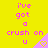 Yellow background with pink text reading 'i've got a crush on u' and a pink triangular shape containing a yellow heart, with the heart's outline changing between frames.