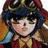 A 48x48 pixel buddy icon featuring a character with dark hair and green eyes on the left, paired with "Anime IM" text on a black background on the right.