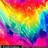 A static pixelated image displaying a vibrant rainbow gradient with no discernible subjects or text.
