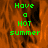 Green pixelated text 'Have a HOT summer' on an orange background with visible flame-like patterns.
