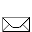 Pixelated envelope icon transitions from closed to open states with varying flap positions and internal content visibility.