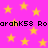 A static image with a bright pink background filled with yellow stars and repeated black text reading "arohk53 Roarohk53 Ro".