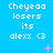 Pixelated text on blue background with animated pink sparkles appearing and disappearing