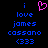 Pixelated blue text on black background with pink heart symbol above text, showing two identical static frames.