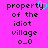 Pixelated text on bright pink background with cyan heart symbol replacing 'y' in 'property' on left side.