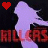 Animated contact sheet showing six frames of a pixelated icon with repeated text and heart symbols over silhouettes.