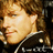 Pixelated close-up of a person with light brown hair wearing dark clothing, face turned left in profile view.