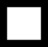 A static square icon with a white center bordered by thin gray and black outlines on all sides.