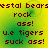 Pixelated text on a yellow-green gradient background with repeated phrases and partial words.