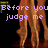 Pixelated text reads "Before you walk a mile judge me in my shoes" over legs and feet on dark background with partial yellow UI elements.