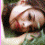 A four- shows a person in various poses on grass, with a pink containing stylized text