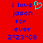 Red background with blue pixelated text reading 'i love jason for ever' and a cyan heart symbol, alongside identical static text below.