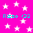 A static image with a bright pink background filled with white stars and repeated cyan text "Rizzo <33".