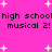 A static image with a bright pink background featuring repeated text and white star shapes.