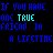 Pixelated text-based buddy icon with blue and cyan lettering on black background, featuring a purple heart symbol and gray transparency area.
