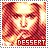 Pixelated stamp-style icon with red and orange tones featuring a partial face and the word "DESSERT" in block letters at the bottom.