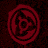 A contact sheet of 11 animated frames showing a red circular logo with swirling patterns rotating against a dark background, accompanied by repeated text "Projekt Revolution 2004" at the bottom.