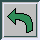 A pixelated curved arrow transitions from green to blue , starting fully green and ending fully blue with intermediate color blends