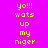 A static image with a bright pink background displays yellow pixelated text reading 'yo!!! wats up my niger' in two vertical , each containing the same phrase repeated five times