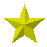 Animated sequence of a yellow star icon rotating through multiple angles against a gray background.