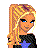 Pixel art avatar with blonde hair, blue eyes, black top with blue star, and pink text reading "If You Could Lose Person Alive!!!" below.