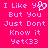 Pixelated text on bright pink background with a white heart symbol replacing the 'o' in 'You', repeated twice side-by-side.