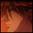 Pixelated anime-style profile of a character with brown hair against an orange background, next to black background with white text reading "Anime IM" and "com".