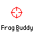 Red crosshairs and yellow frog figures appear in a , with one frog holding a white ball and another showing red pixelated explosion effects