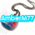 A heart-shaped pendant on a chain with multicolored gradient appears in three variations showing text overlays and one blank