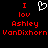 Static pixel art displays red text and a white heart symbol on black background with identical left and right sections.