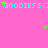 A static image with a bright pink background featuring repeated cyan text 'GOODIESS<:' and scattered green stars.