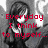 Pixelated grayscale image of a character with long dark hair and white eyes, overlaid with red text in two sections.