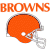 A split-screen animated contact sheet showing two frames of a pixelated football helmet logo on the left and green text on a dark background on the right.