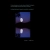 Two stacked rectangular panels with blue-purple gradients and central white squares on dark backgrounds.