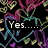 Pixelated text overlays on a black background with colorful heart-shaped patterns, featuring phrases like "Imma girl" and "Imma athlete".